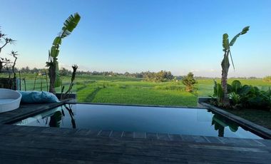 3BR tranquil luxury villa for yearly rent in Tanah Lot, Tabanan