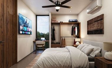 ELEGANTE DEPARTAMENTO EN PREVENTA CERCA DE UNIVERDIDADES EN MERIDA, YUCATAN.