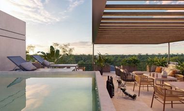 ELEGANTE DEPARTAMENTO EN PREVENTA CERCA DE UNIVERDIDADES EN MERIDA, YUCATAN.