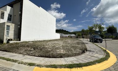 TERRENO EN ESQUINA PARQUE RODAS LOMAS DE ANGELOPOLIS PUE