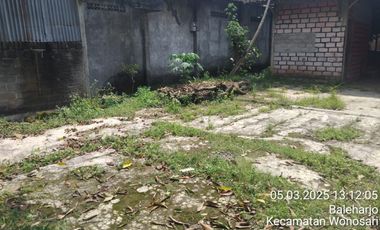 Jual tanah pinggir jalan raya di pusat kota Wonosari Gunung kidul