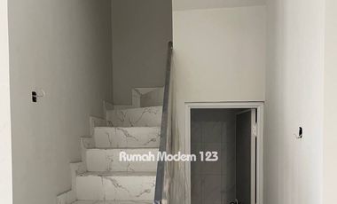 DIJUAL RUMAH 2 LANTAI SCANDINAVIAN MODERN  Di KARANG TENGAH CILEDUG