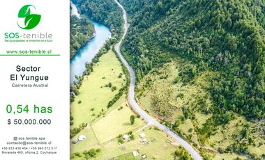 OPORTUNIDAD EN SECTOR EL YUNGUE, PATAGONIA CHILENA