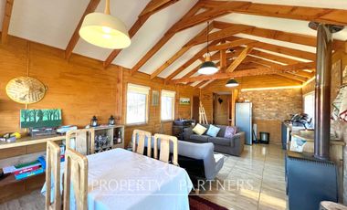 Cabaña en una hectárea en condominio cerrado