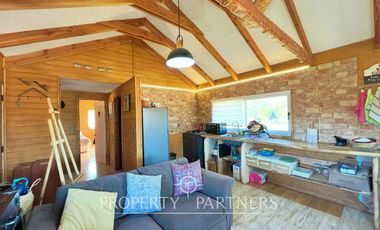 Cabaña en una hectárea en condominio cerrado