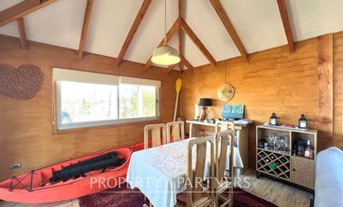 Cabaña en una hectárea en condominio cerrado