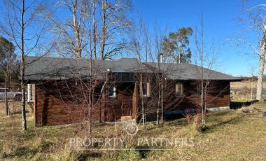 Cabaña en una hectárea en condominio cerrado