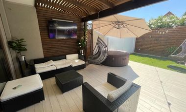 TOWNHOUSE (CASA DE 2 PISOS) EN VENTA, MUY CONVENIENTE VALOR UF 7.600 3D-3B-2 ESTAC. Y 2BOD. QUEBRADA DE MACUL CON LAS PERDICES