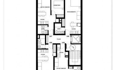 VENTA MONOAMBIENTE, balcon - AMENITIES - AMPLIA FINANCIACION - Corrientes 1300