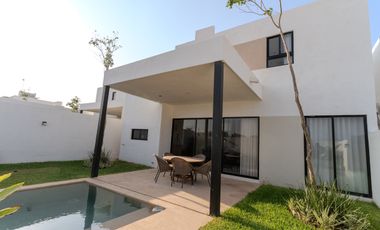 Casa en venta en Mérida, Privada Aldoria, conkal   (Cinna)