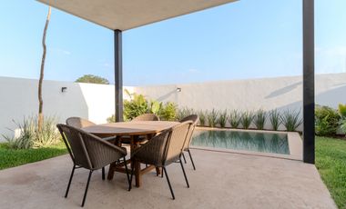 Casa en venta en Mérida, Privada Aldoria, conkal   (Cinna)