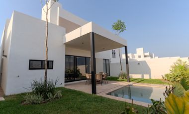 Casa en venta en Mérida, Privada Aldoria, conkal   (Cinna)