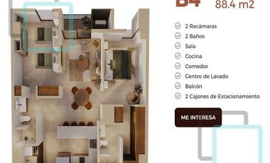DEPARTAMENTO EN VENTA EL LECHUGAL ZONA SANTA CATARINA