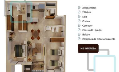 DEPARTAMENTO EN VENTA EL LECHUGAL ZONA SANTA CATARINA