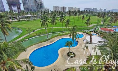 Departamento en  venta campo de golf Vidanta Acapulco Diamante