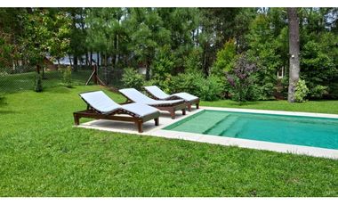 Casa de categoria, 3 dormitorios, Piscina. GN, Pinamar