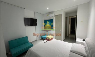Apartamento amoblado en arriendo, vista al mar, Playa Salguero-02