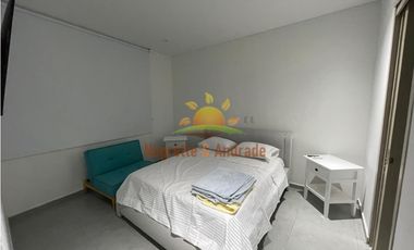 Apartamento amoblado en arriendo, vista al mar, Playa Salguero-02
