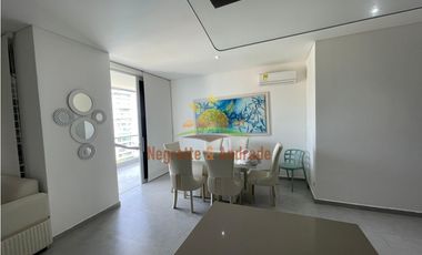 Apartamento amoblado en arriendo, vista al mar, Playa Salguero-02