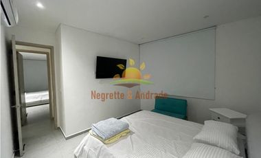 Apartamento amoblado en arriendo, vista al mar, Playa Salguero-02