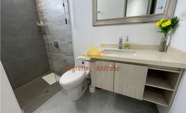 Apartamento amoblado en arriendo, vista al mar, Playa Salguero-02
