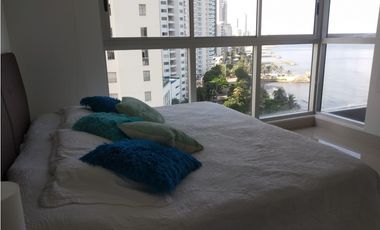 VENTA APARTAMENTO 95m2 AMOBLADO + TERRAZA BOCAGRANDE CARTAGENA