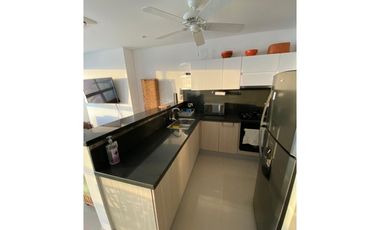 VENTA APARTAMENTO 95m2 AMOBLADO + TERRAZA BOCAGRANDE CARTAGENA