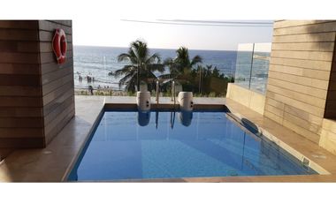 VENTA APARTAMENTO 95m2 AMOBLADO + TERRAZA BOCAGRANDE CARTAGENA