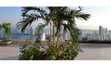 VENTA APARTAMENTO 95m2 AMOBLADO + TERRAZA BOCAGRANDE CARTAGENA