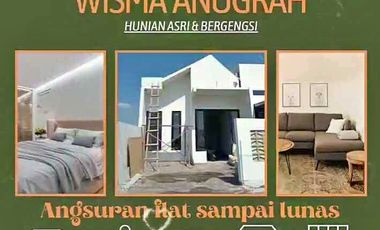 Promo Rumah Murah Cerme Gresik Perum Wisma Anugrah dekat jl. Raya