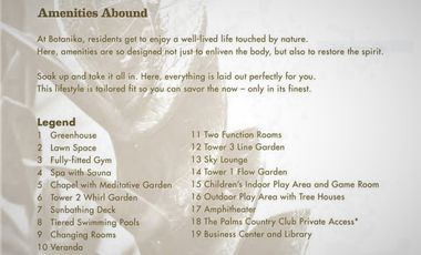 Botanika Filinvest Alabang - 2 Bedroom 125 sqm Condo For Sale - Move-in Ready