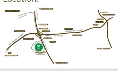 Rumah Cantik 3 Lt Pacific Garden Puri Meruya Lokasi Prime!