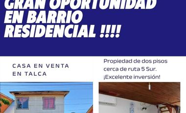 Casa en venta  en TALCA