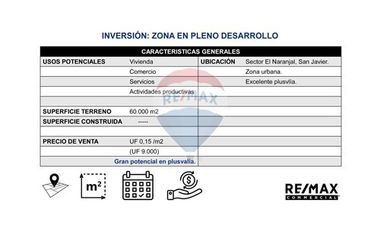 Terreno urbano ideal desarrollo mixto San Javier