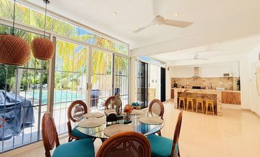 CASA EN VENTA A 60 METROS DEL MAR EN PROGRESO, MERIDA YUCATAN