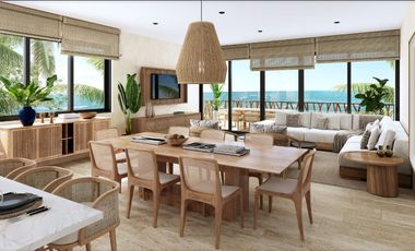 Departamento de 3 recámaras amueblado en ARRECIFE SISAL