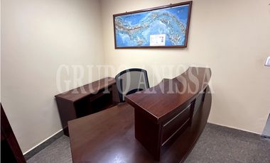 OPORTUNIDAD! Oficina amoblada para alquiler en Obarrio