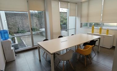 Ofc 3 privados, recepción y estacionamiento, Metro C. Colón