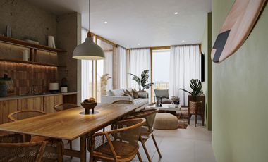 Departamento en venta Mérida Yucatán, Mod. Duo Soha Dzibilchaltún