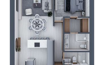 Departamento en venta Mérida Yucatán, Altonorte