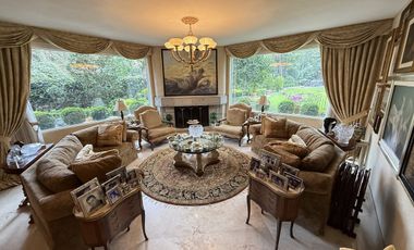 🏡 Casa en Renta  en La Loma, Lomas de Chapultepec | 4 Recámaras, Jardín de 400