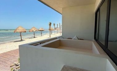 Venta Villa frente al mar Yucalpetén Chelem  Yucatán