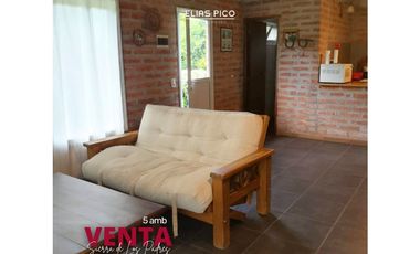 VENTA casa 5 amb con qiuncho, parque y piscina - Sierra de Los Padres