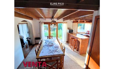 VENTA casa 5 amb con qiuncho, parque y piscina - Sierra de Los Padres