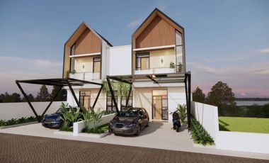 Townhouse Modern Scandinavian di Triyagan – Lokasi Strategis