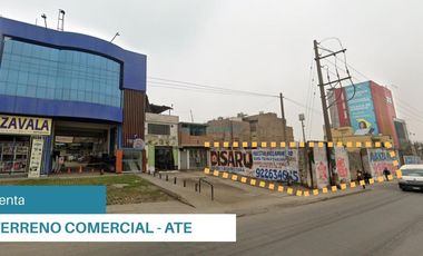 Terrenos Comerciales Venta AV. Nicolas Ayllon - ATE