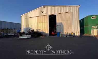 Arriendo Propiedad Comercial con Galpon de 450m2 en Barrio Industrial