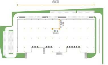 Renta de Nave Industrial de 11,309 m2 en Garcia Nuevo Leon .