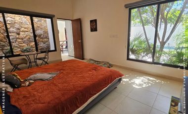 Casa en venta en Conkal casa gemela dentro de privada con amenidades