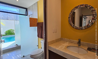 Casa en venta en Conkal casa gemela dentro de privada con amenidades